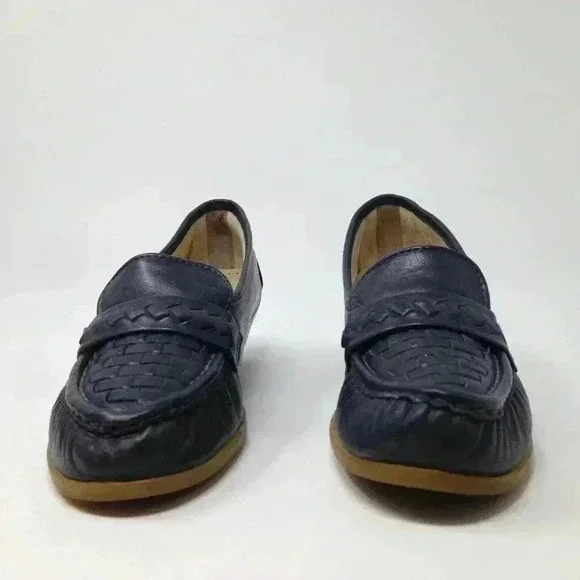 Dexter Plus Women 7.5 Blue Contoured Comfort Shoes - Picture 2 of 8